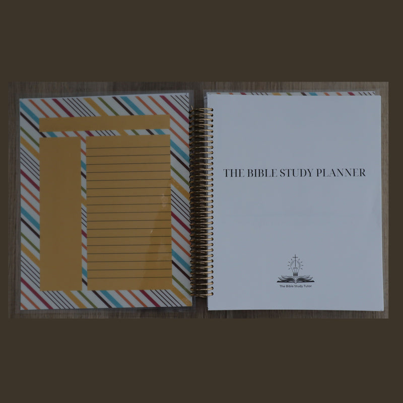The Bible Study Planner - Undated 2025