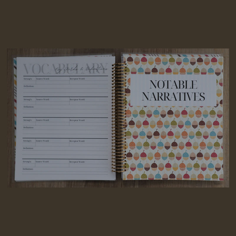 The Bible Study Planner - Undated 2025