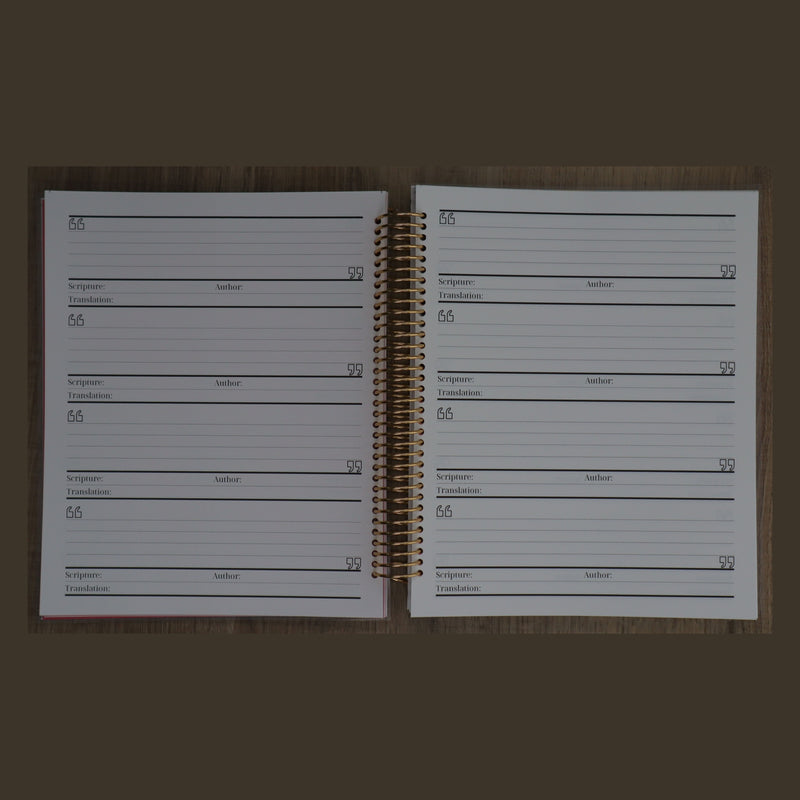 The Bible Study Planner - Undated 2025