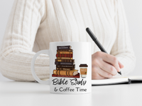 Bible Study and Coffee Time 15oz Coffee Mug